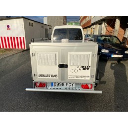remolques para perros caza